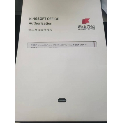 金山WPS Office 2019 for linux专业版办公软件V11